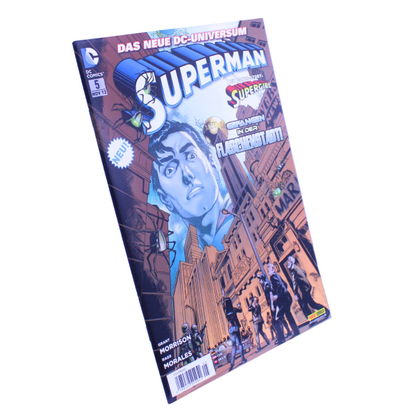 Superman 5 New 52 Panini Comic 2012 Rags Morales | Hoppla-Stuff